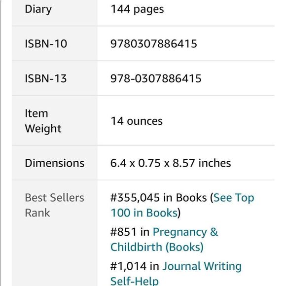 Pregnancy countdown Journal the Nine by Kelly sopp NWt health/wellness/diet book - Picture 7 of 9